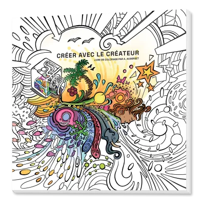 Créer avec le créateur - Livre de coloriage par A. Auderset