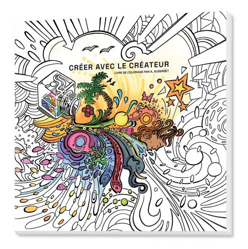 Créer avec le créateur - Livre de coloriage par A. Auderset