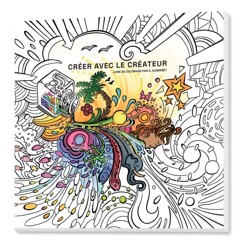 Créer avec le créateur - Livre de coloriage par A. Auderset