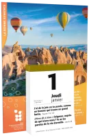 Calendrier Bonne Semence Français bloc & plaque