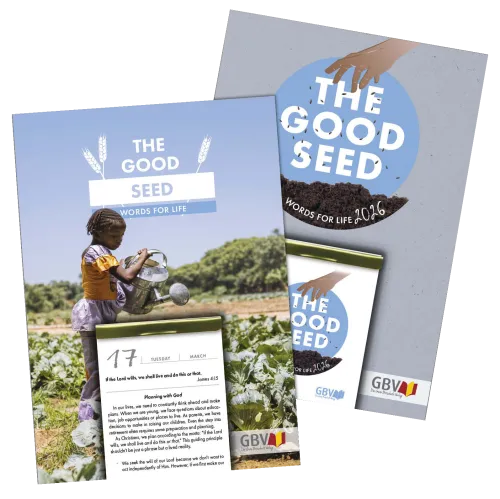Calendrier Bonne Semence Anglais bloc & plaque  - The Good Seed