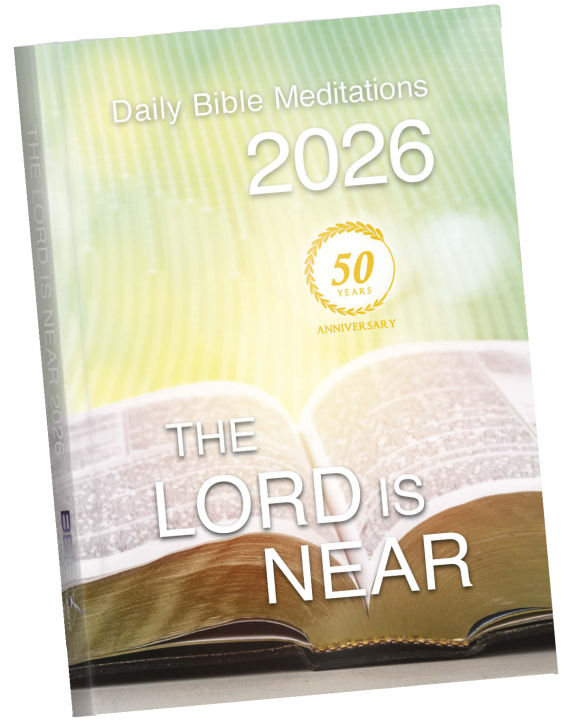 The Lord is near - Daily Bible Meditations - broché