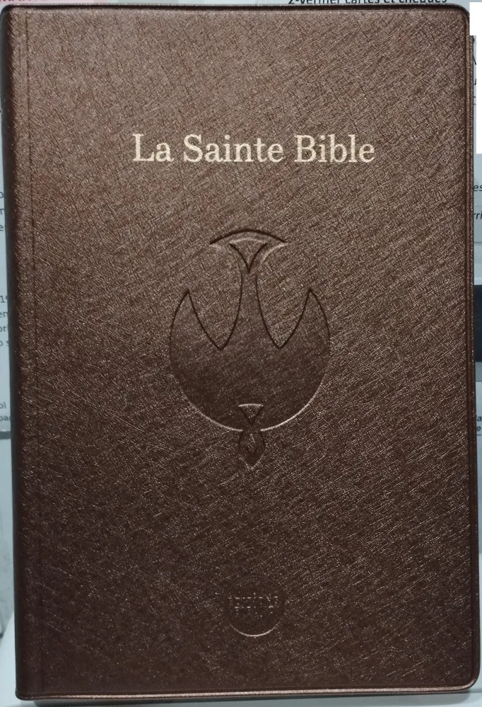 Bible Colombe - Souple - Vinyl bronze