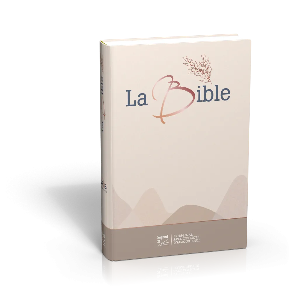 Bible Segond 21 gros caractères rigide toilée matelassée Soeur-Co