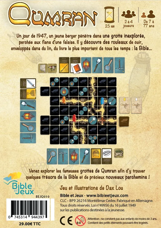 Qumran - En route pour une aventure archéologique - Jeu