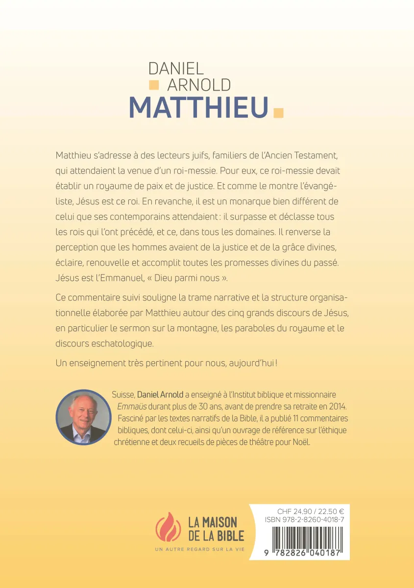 Matthieu - L'Evangile royal
