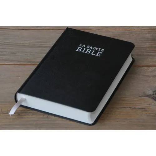 Bible Darby édition de Rolle 2023 - Simili cuir noir semi-rigide