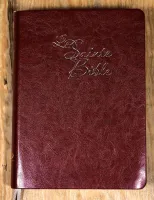 Bible segond 1910, gros caractères - Similicuir marron