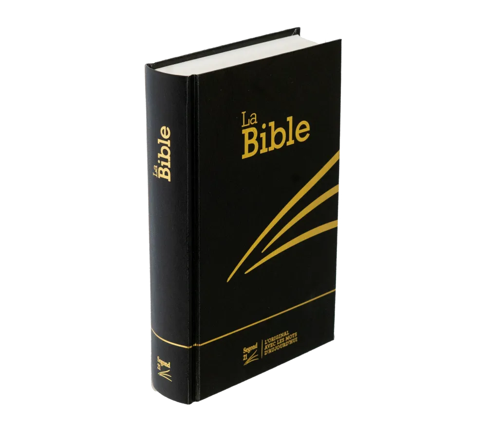 Bible Segond 21 compact noir - couverture rigide Skyvertex