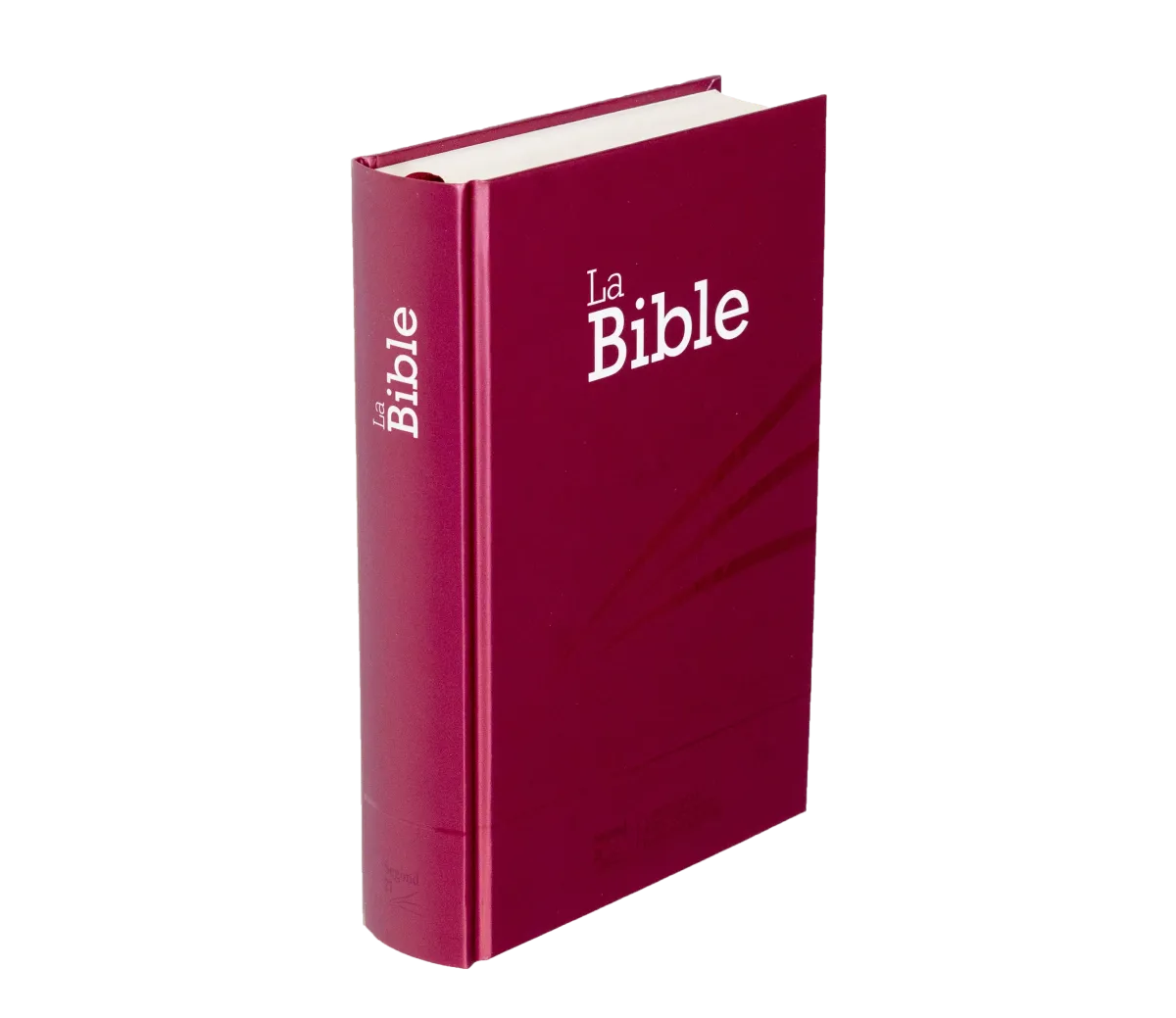 Bible Segond 21 compacte - couverture rigide motif prune