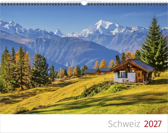 Calendrier Paysages Suisses - allemand