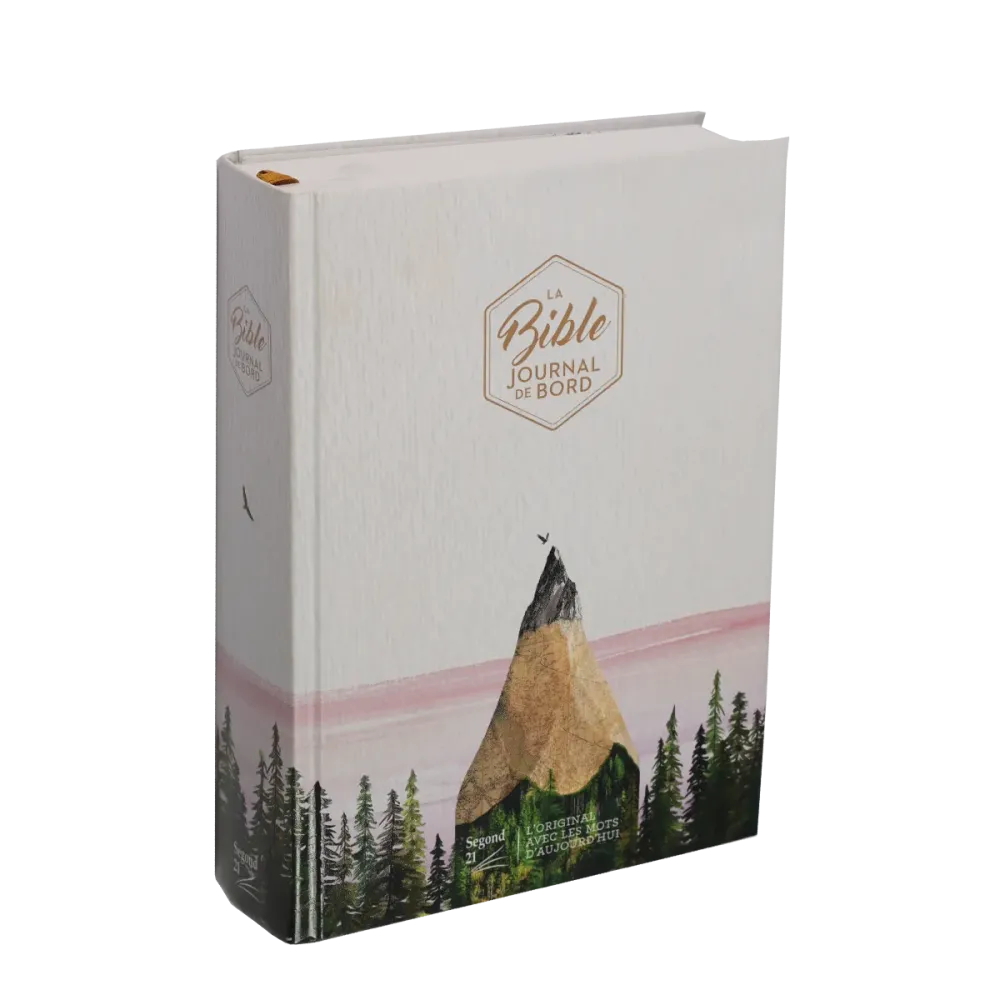 Bible Segond 21 Journal de bord - Motif crayon - Couverture rigide illustrée