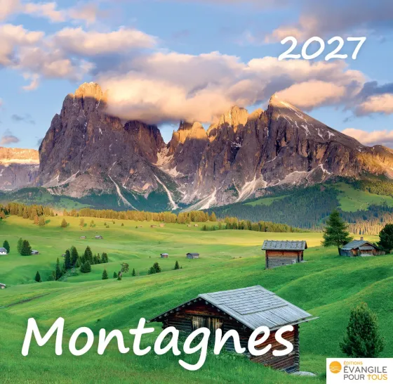 Calendrier Montagnes - Merveilles de la création