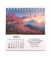 Calendrier Au coeur du jour