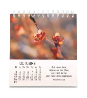 Calendrier Nature en paix