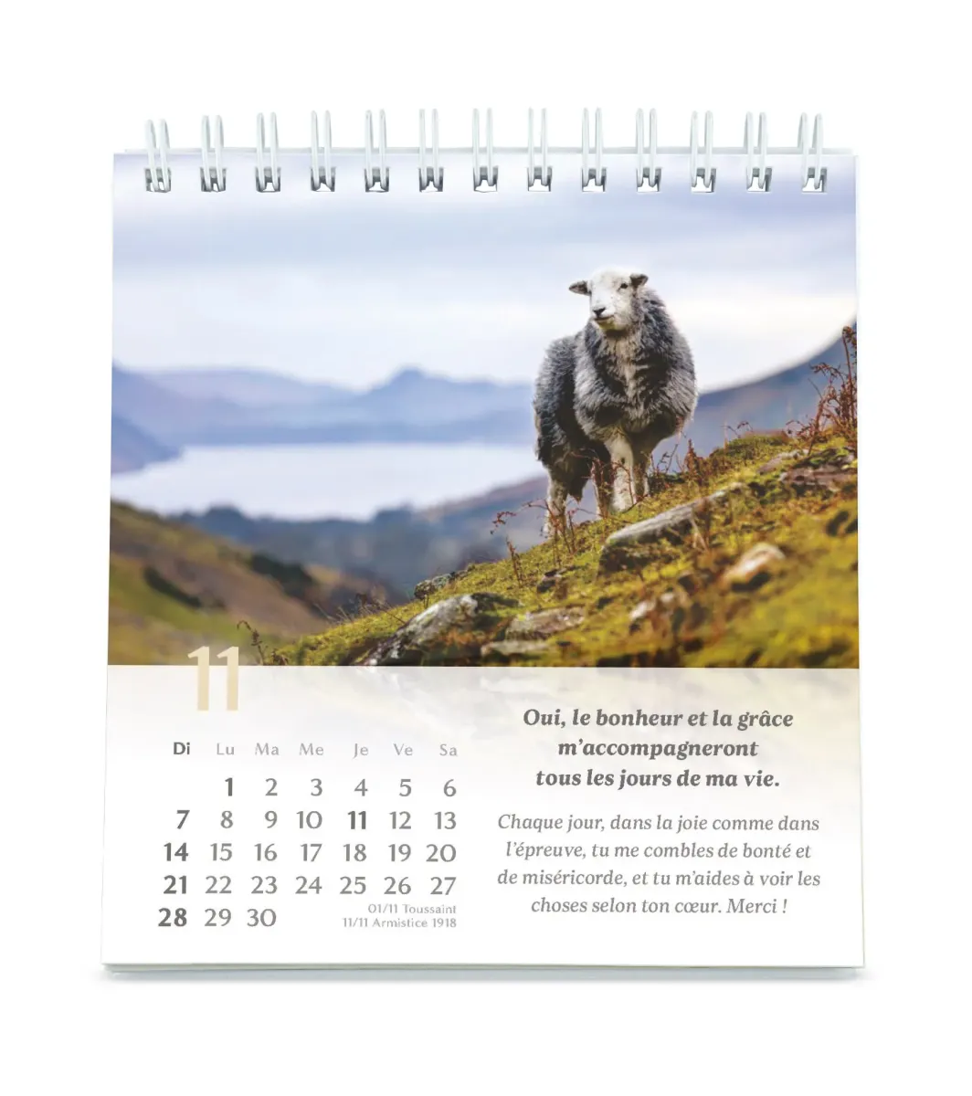 Calendrier Psaume 23 - petit format