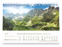 Calendrier à poser - Mini-Panorama