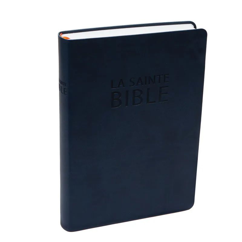 Bible Darby édition de Rolle 2022 - simili cuir bleu foncé souple
