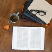 Bible Darby édition de Rolle 2022 - simili cuir bleu foncé souple