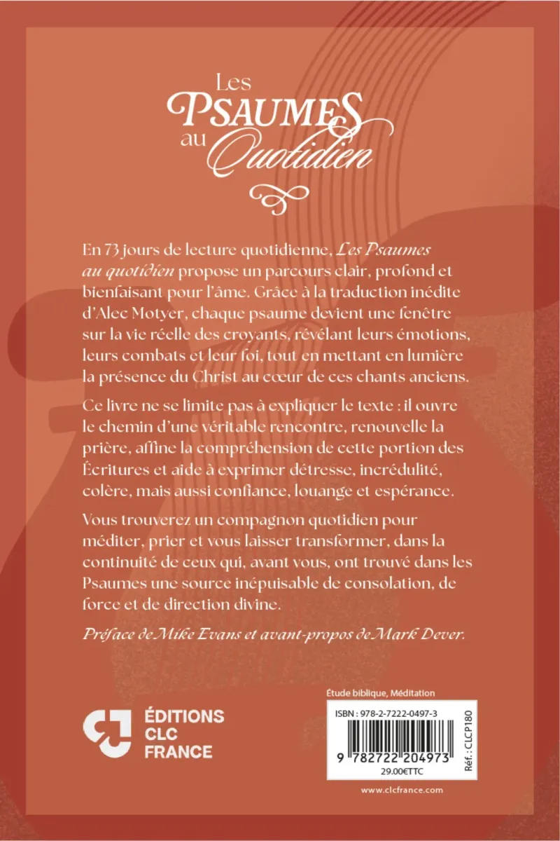 Psaumes au quotidien (Les) - Nouvelle traduction pour une méditation renouvelée