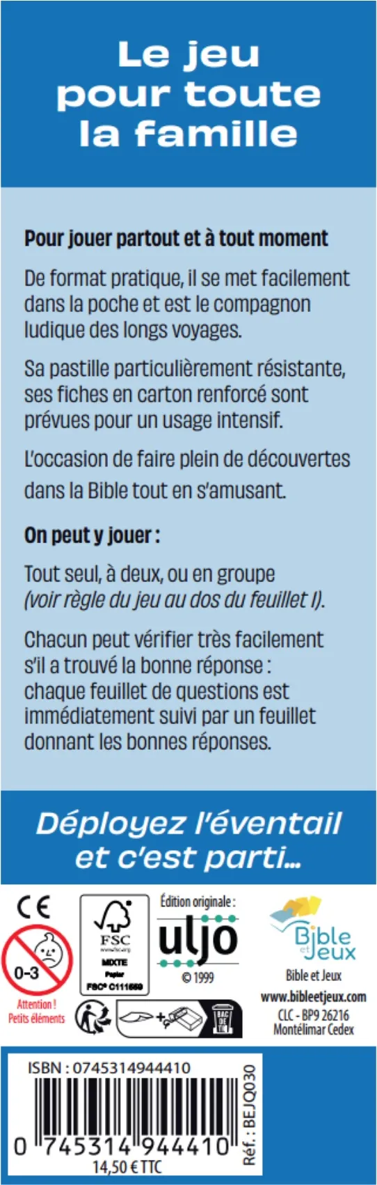 Quiz de la Bible - Nouveau Testament - 500 questions & réponses