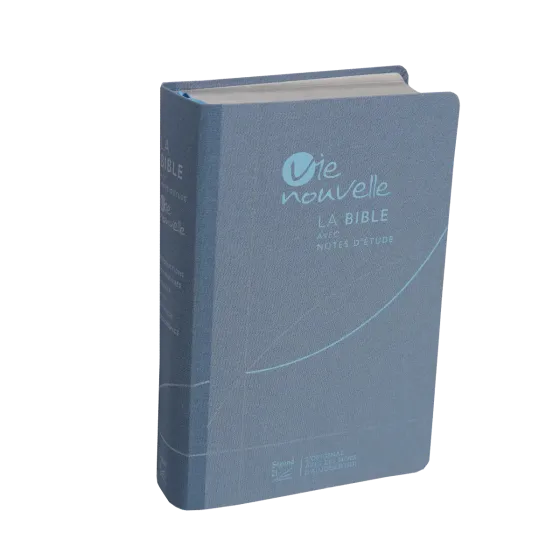 Bible Segond 21 Vie Nouvelle - toile bleue - tranche argent