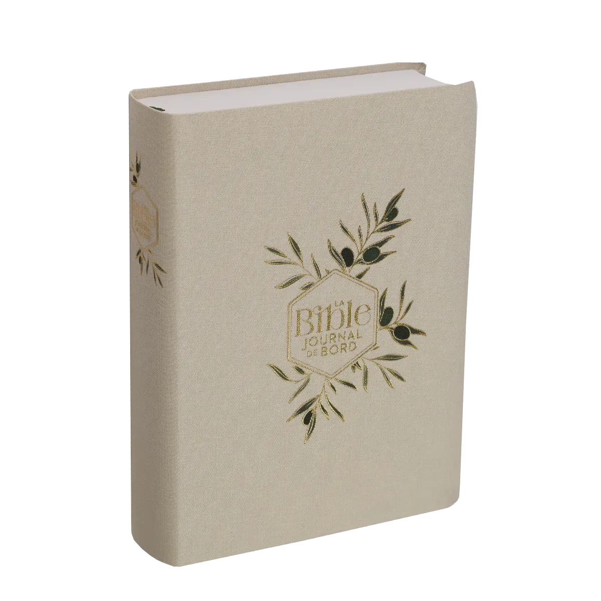 Bible Segond 21 Journal de bord - couverture souple toile blanche