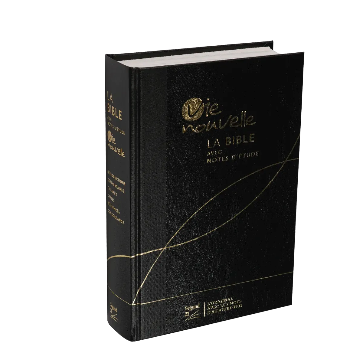 Bible Segond 21 Vie Nouvelle - rigide toilée noire