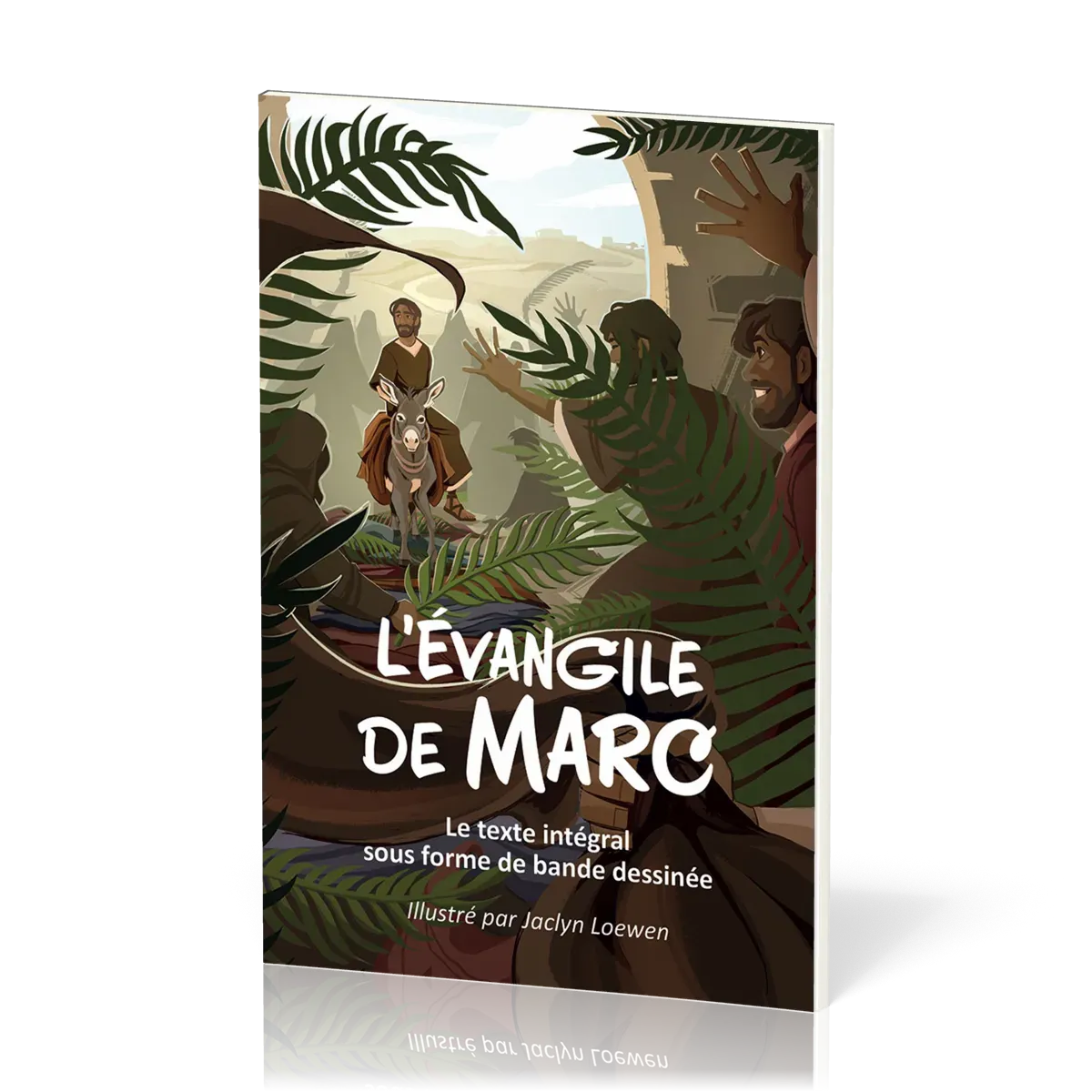 Evangile de Marc - Le texte intégral sous forme de bande dessinée (vert)