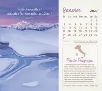 Calendrier Création - cartes postales