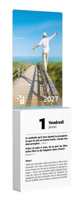 Calendrier Bonne Semence Français mixte (support pliant)
