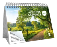 Calendrier Bonne Semence Français format A4, gros caractères
