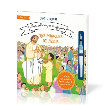 Miracles de Jésus (Les) - Avec 1 pinceau à eau - Nv édition