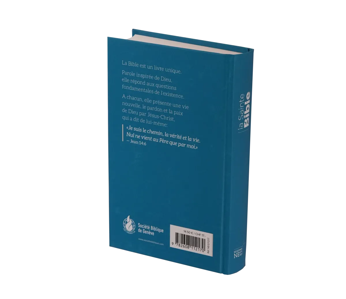 Bible NEG - compact rigide bleue