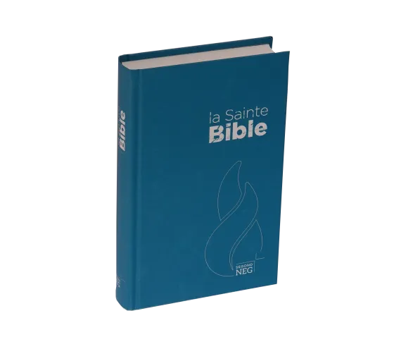 Bible NEG - compact rigide bleue