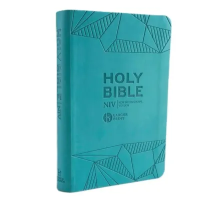 Anglais, Bible NIV Larger print personal Teal soft-tone