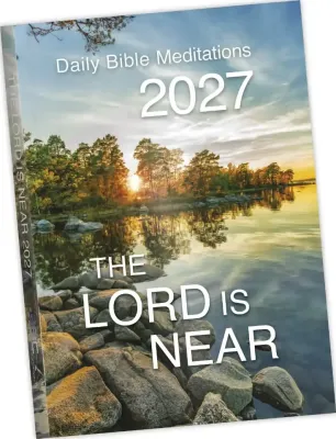 Calendrier The Lord is near - Daily Bible Meditations - broché