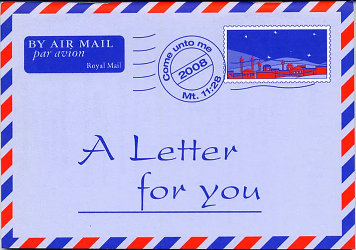 Une lettre pour vous - anglais