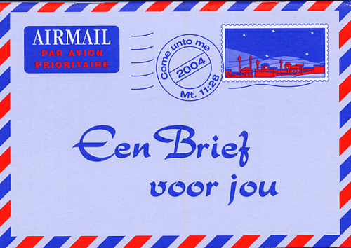 HOLLANDAIS, UNE LETTRE POUR VOUS