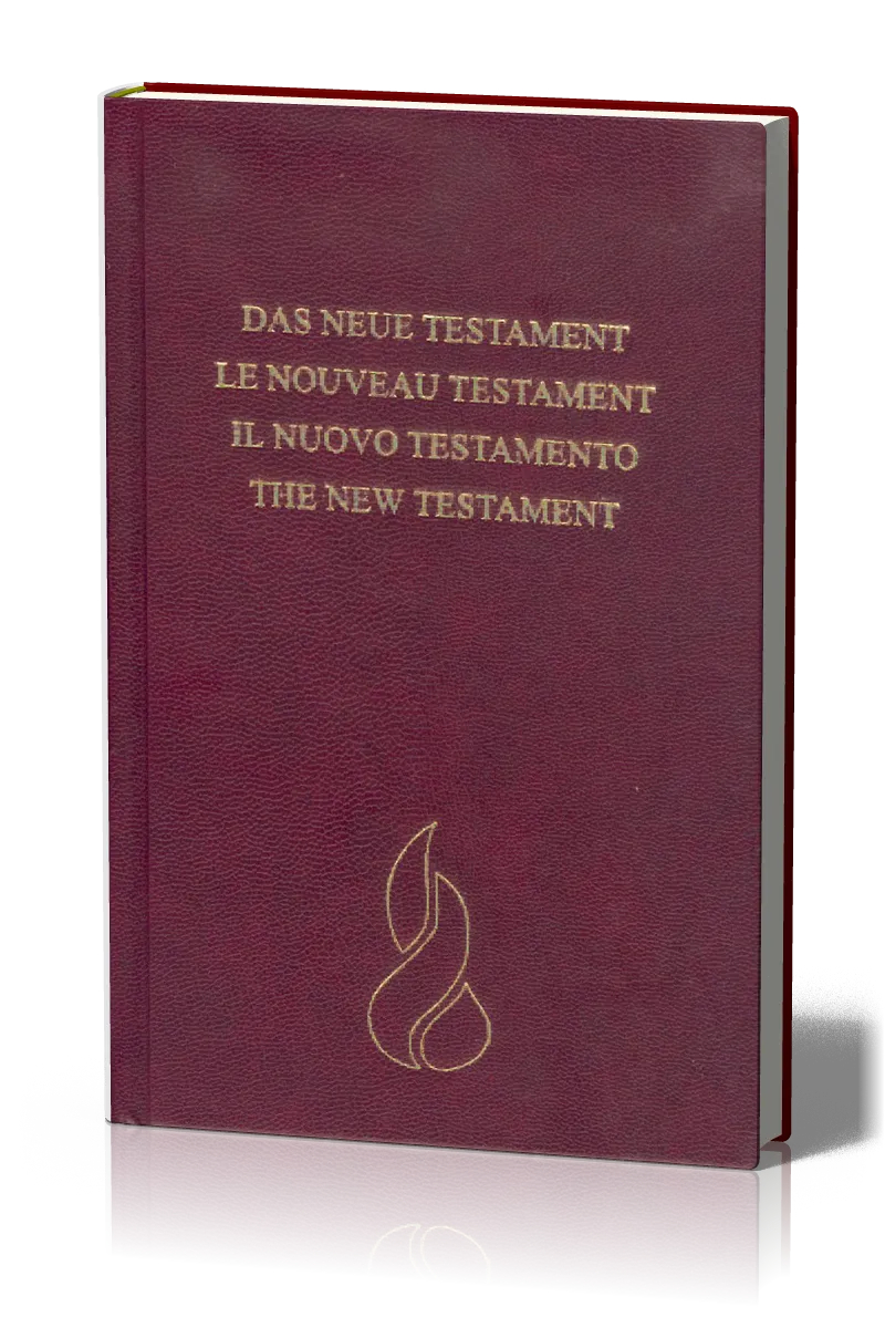 Nouveau Testament - Quadrilingue Allemand/Français/Italien/Anglais