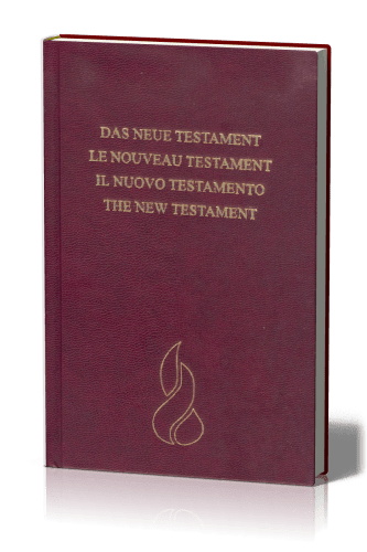 Nouveau Testament - Quadrilingue Allemand/Français/Italien/Anglais