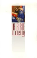 Bible de Jérusalem brochée blanche avec icône