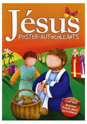 JESUS - POSTER AUTOCOLLANTS