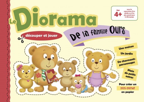 DIORAMA (LE) DE LA FAMILLE OURS - PAPER TOYS