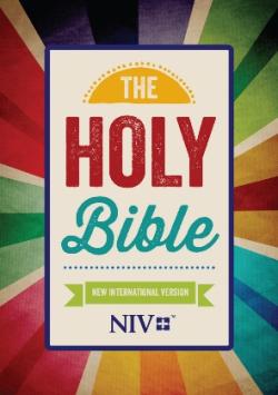 Anglais - Bible - NIV - popular paperback - rays cover