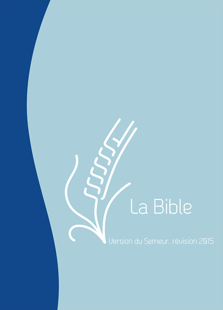 Bible du Semeur 2015 souple vivella duo bleu