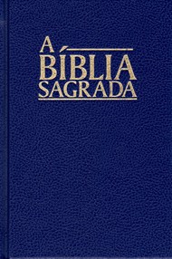 PORTUGAIS BRESIL BIBLE ALMEIDA REVISEE CORRIGEE RELIEE - BLEU