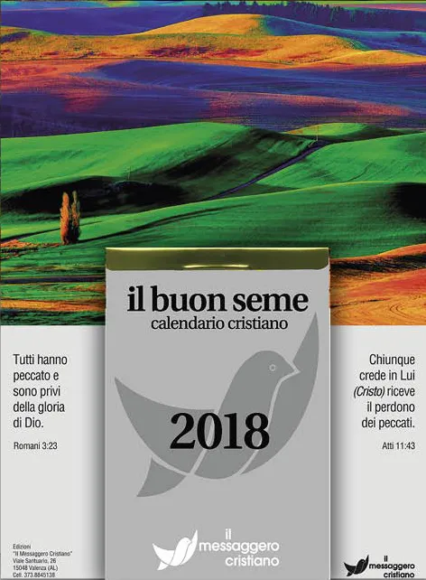 Calendrier Bonne Semence Italien bloc & plaque - Il Buon Seme