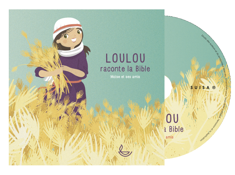 Loulou raconte la Bible CD -Tome 2 - Moïse et ses amis