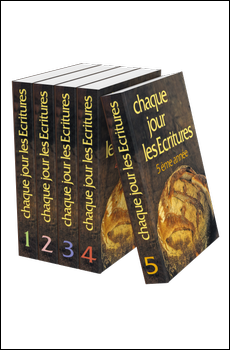 Chaque jour les Ecritures - Coffret volumes no 1 à 5